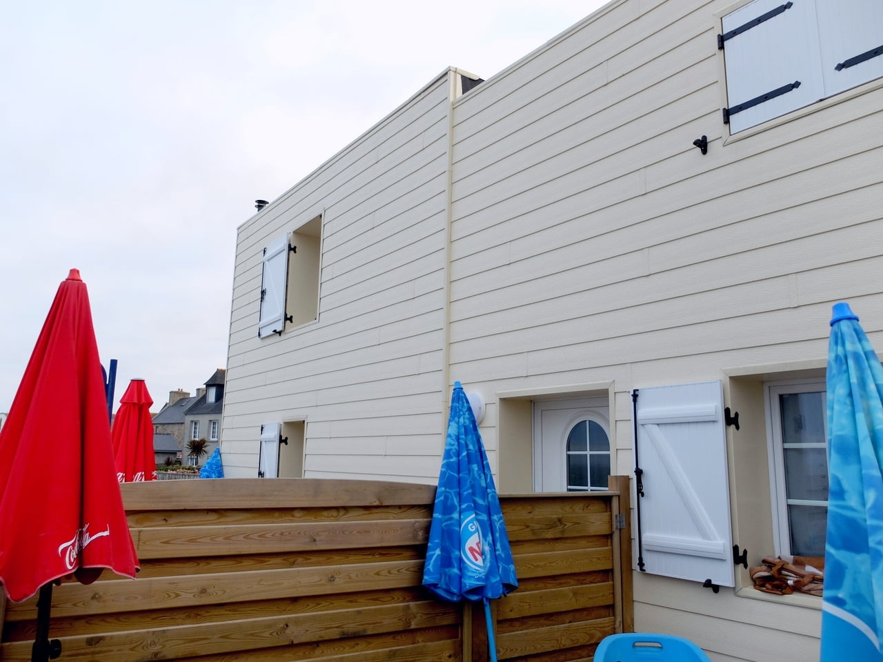 façade gites La Plage