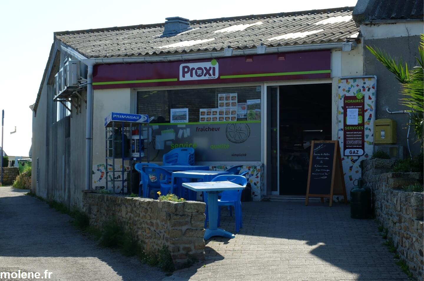 magasin proxi molène